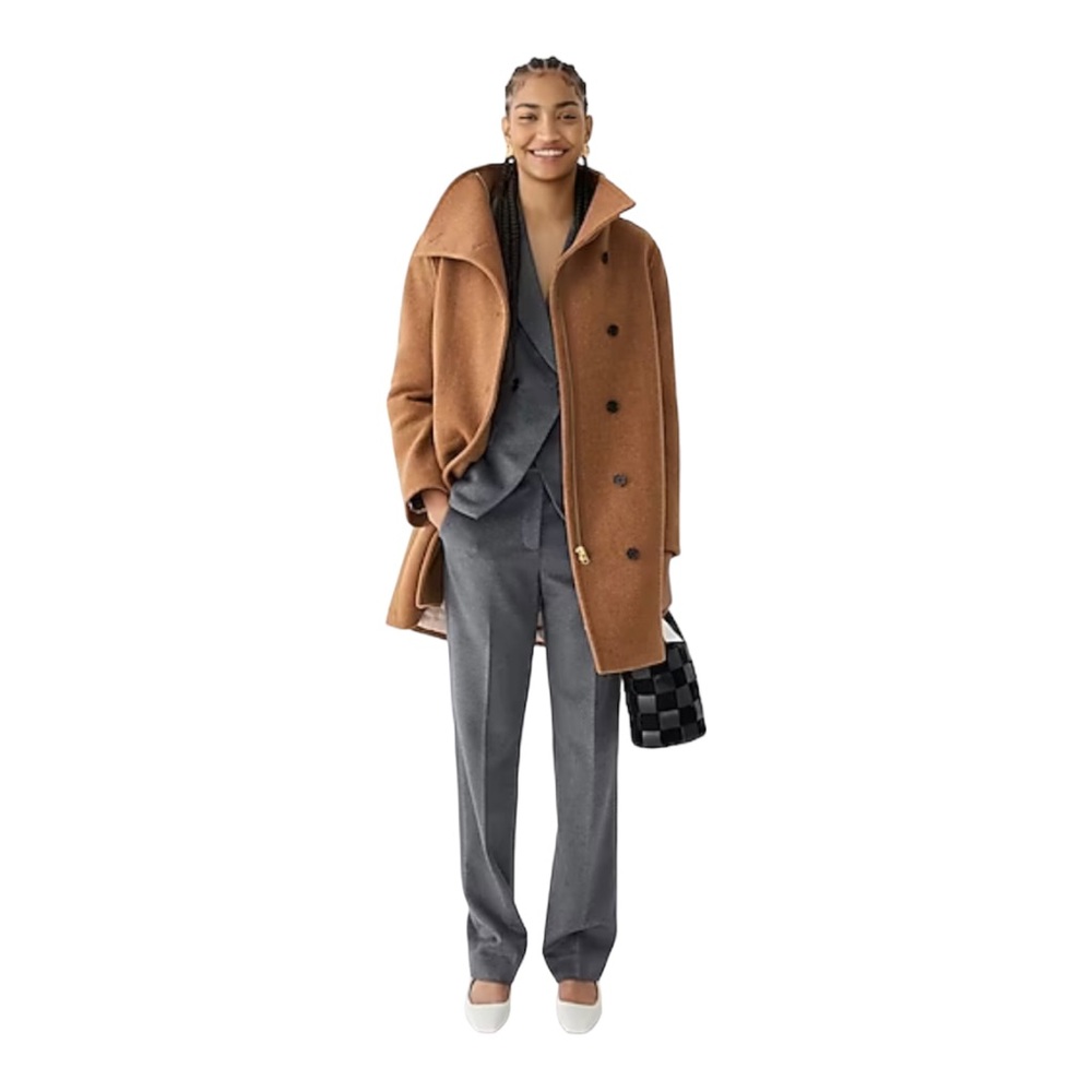 J. Crew Villa coat in Italian stadium-cloth wool (Tall 2)